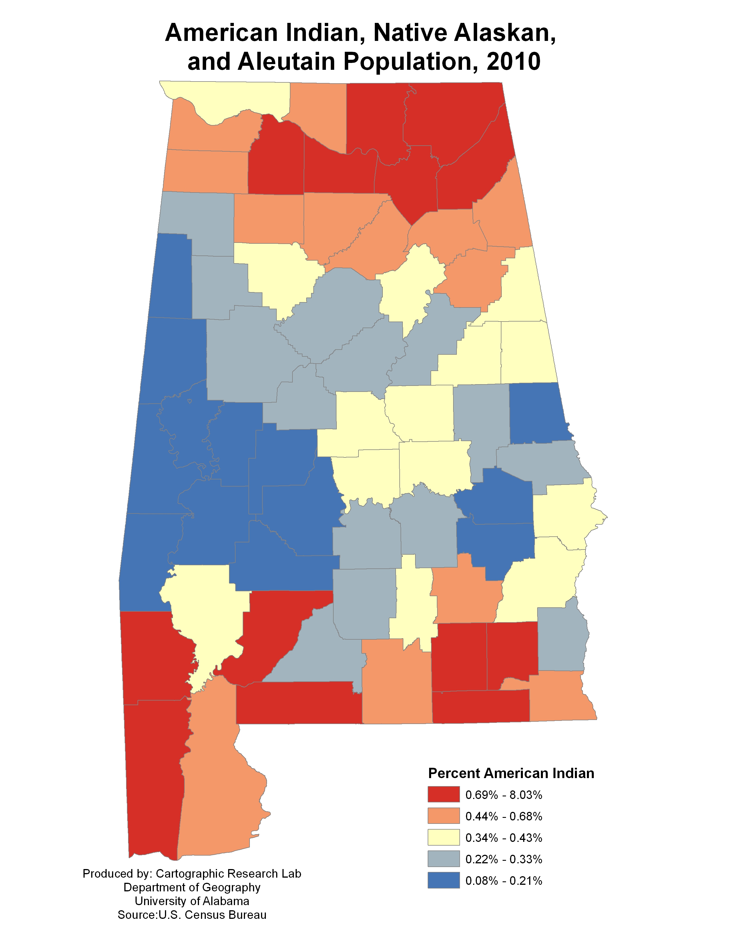 Alabama Maps Demographics
